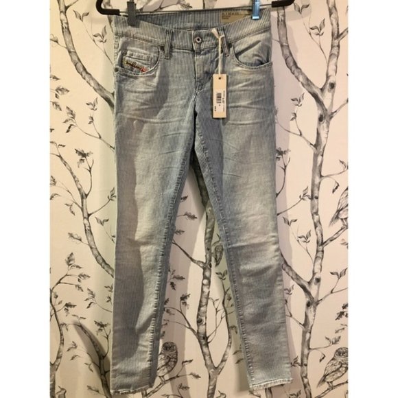DIESEL Grupee Super Slim-Skinny Low Waist Jeans 25 - Picture 6 of 7